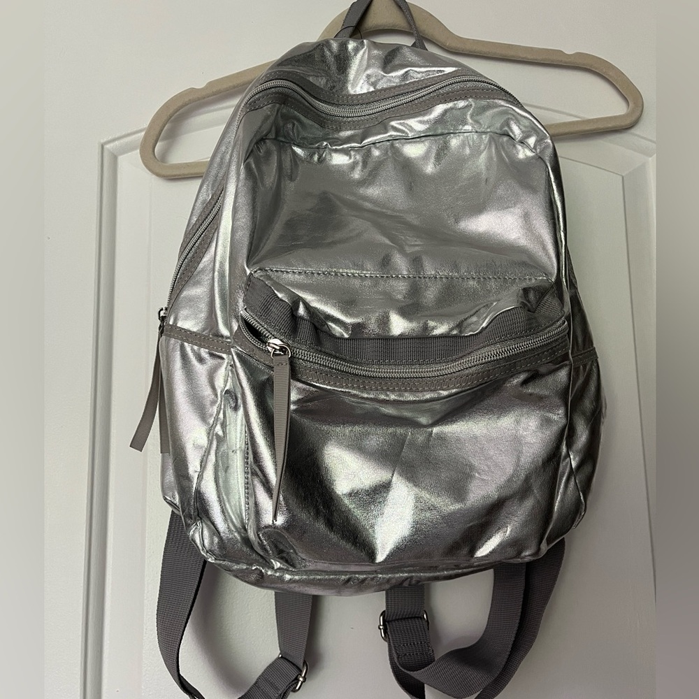 Silver Cynthia Rowley backpack